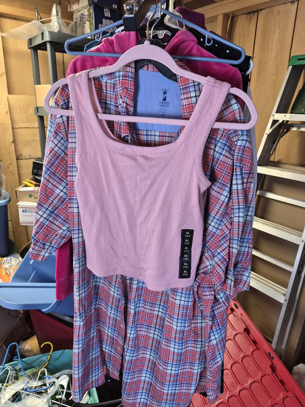art class Pink Girls' Ribbed Tank Top Bin 66